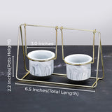 Nordic Swing Style Marble Flower Pot