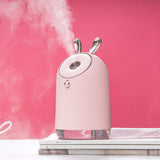 Small Bell Ultrasonic LED Light Induced Air Humidifier