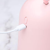 Small Bell Ultrasonic LED Light Induced Air Humidifier