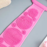 Silicone Back Massage Medium Scrubbing Strap