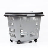 Laundry Basket with 4 Wheels