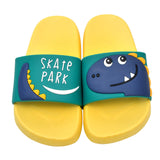 Skate Park Character Kids Slippers