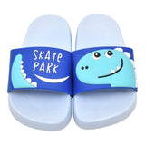 Skate Park Character Kids Slippers