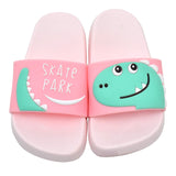 Skate Park Character Kids Slippers