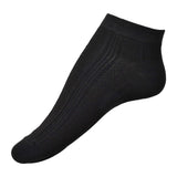 Premium Black No-Show Socks