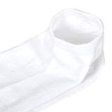 Premium White No-Show Socks