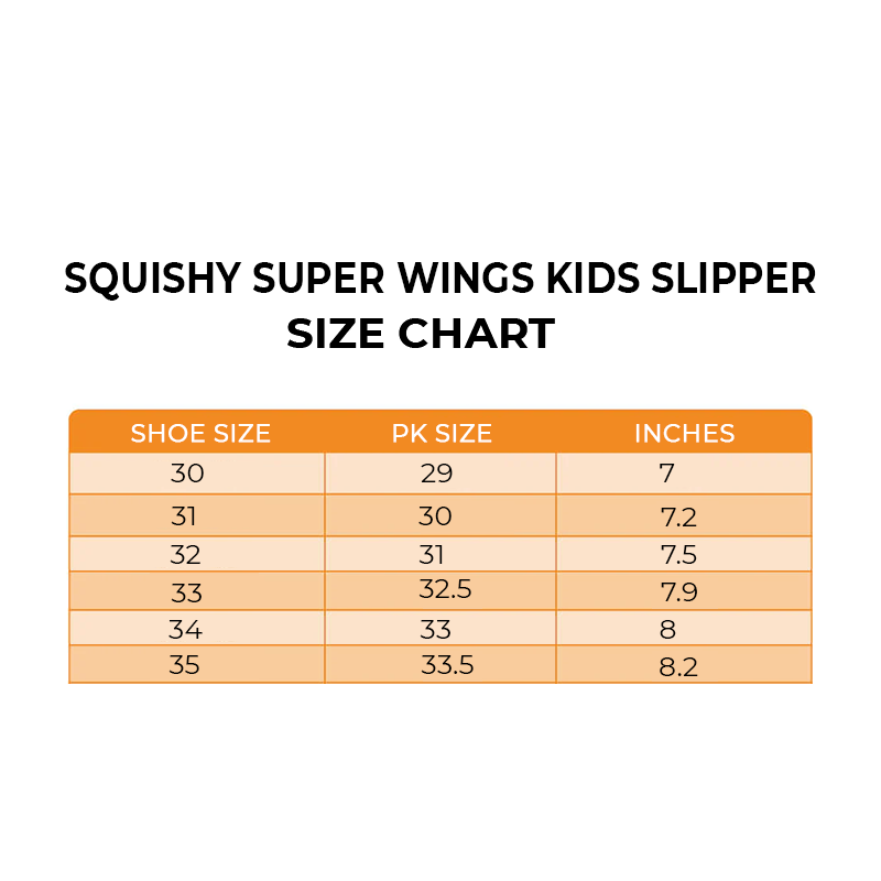 Squishy Super Wings Kids Slipper