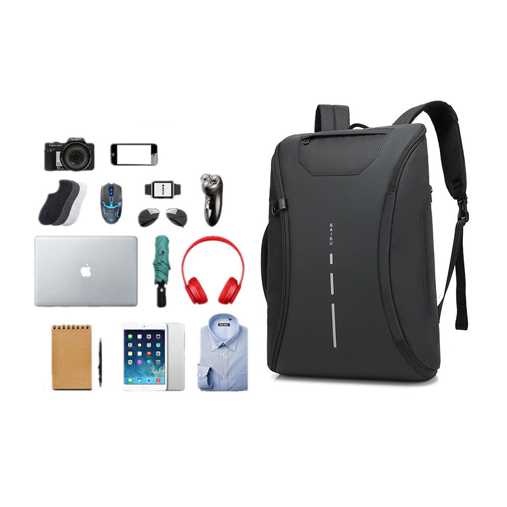 2 in1 New Style Anti-Theft USB Charging Slim Backpack/Laptop Bag (4359935557741)