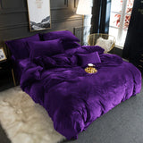 Embossed Velvet Luxury Frill Quilted Bridal Bed Set- 6 Pcs