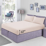 Microfiber Deep Pocket Fitted Sheet