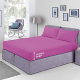 Microfiber Deep Pocket Fitted Sheet