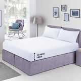 Microfiber Deep Pocket Fitted Sheet