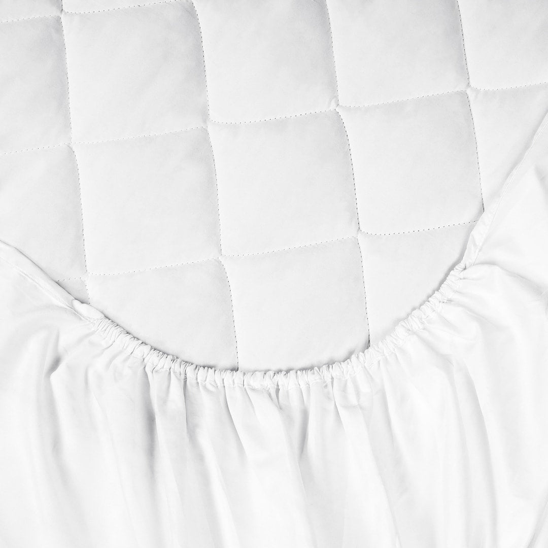Premium Quality Quilted Skirt Mattress Protector Cover