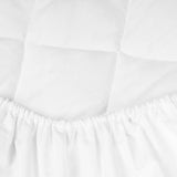 Microfiber Water Resistant Quilted Mattress Protector With Skirt