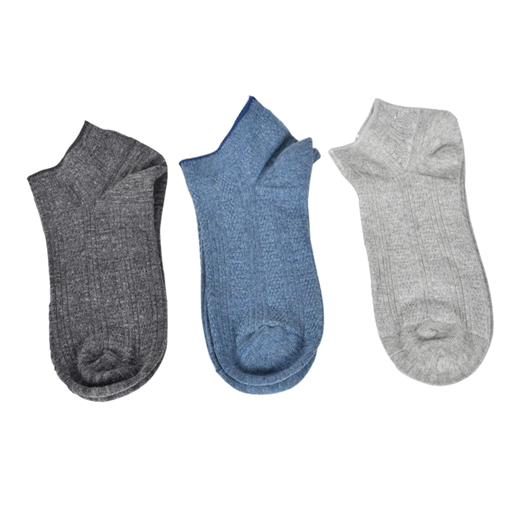 Premium Liner Extra Cut No-Show Socks (Pack of 3)