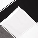 4-Pcs Monochrome Microfiber Duvet Cover Set