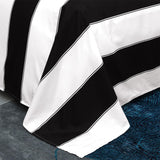 4-Pcs Monochrome Microfiber Duvet Cover Set