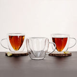 Bistro Classic Flower Shape Double Wall Mug