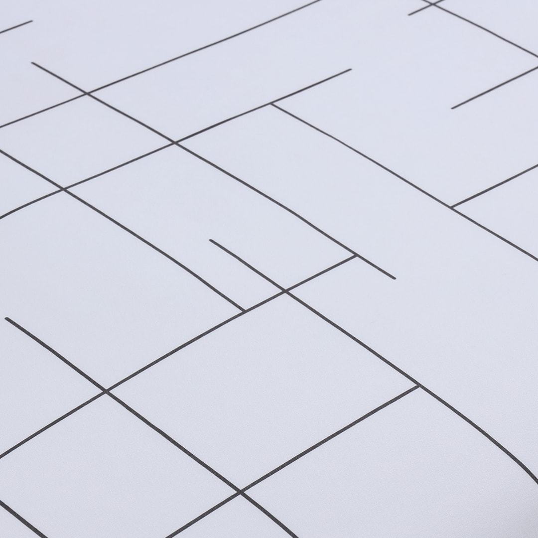 White Brick Pattern Microfiber Duvet Cover Set